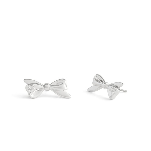 Coach Bow Stud Earrings - Picture 1 of 3